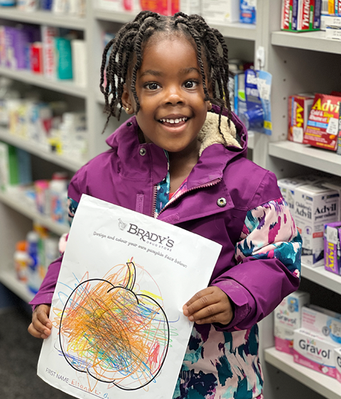 Eliana age 3 Fall Kids Colouring Contest Winner