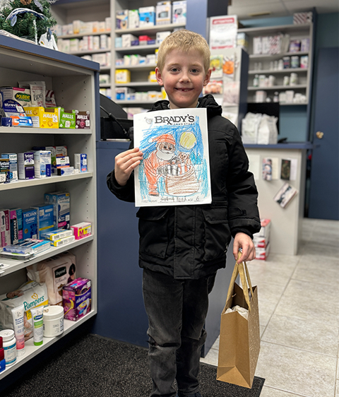 Noah age 6 Tilbury Colouring Contest Winner Winter 2025